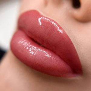 Aquarell Lips Wimpernliebe
